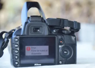 Cámara Nikon D3100 - funciona por el visor