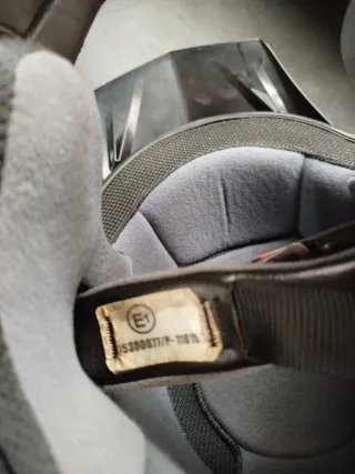 Casco Motocross AGV Azul y Blanco