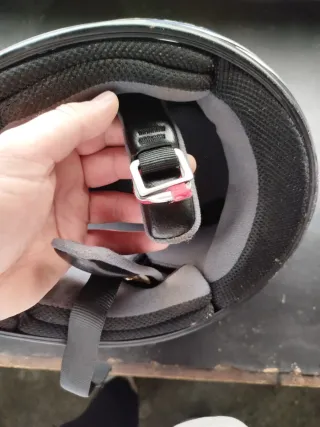 Casco Motocross AGV Azul y Blanco