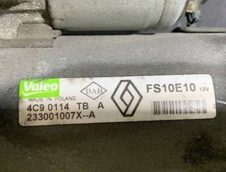 Renault 58831 motor arranque 233001007 scenic iii