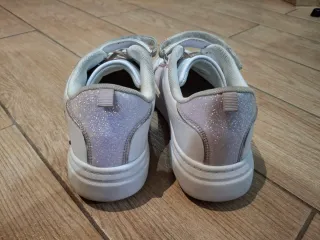 Scarpe bambina bianche con disegni Alesya girl