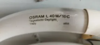 Lampada rotonda 51 cm doppia tonalità