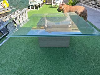 Mesa de comedor con 4 sillas e mesita de salón