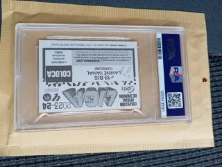 Lamine Yamal PSA 9 Panini Este cromo La Liga