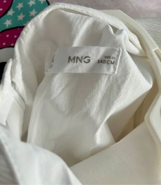 Mango Mono Comunión Niña T.10 + capa de punto