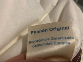 Edredón plumón Lo Mónaco blanco