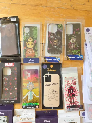 Lote 100 fundas móvil varias marcas