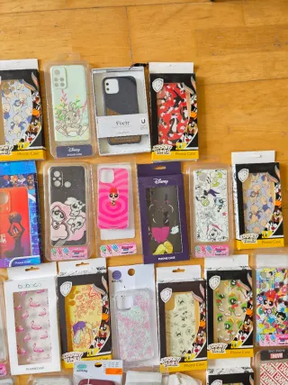 Lote 100 fundas móvil varias marcas