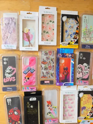 Lote 100 fundas móvil varias marcas