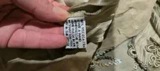 Maxi gonna vintage verde