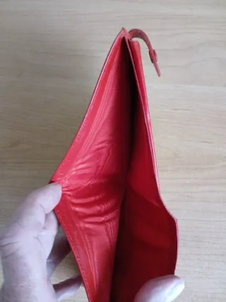 Cartera Rolex Vintage Roja 60.02 Original