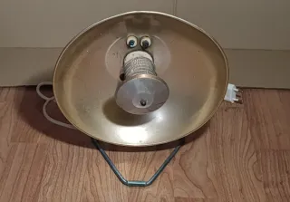 Estufa radiador dorada vintage,retro