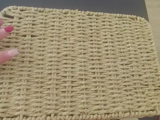 Maletita mimbre cara oso