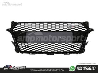 PARRILLA DELANTERA LOOK RS PARA AUDI TT 8S 2015-2017 NEGRO BRILLO
