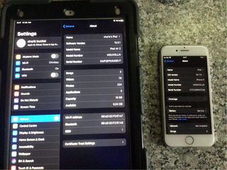 iPhone 8 y iPad Air 2