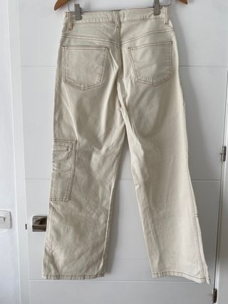Pantalones Renatta & Go Beige