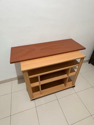 Mueble auxiliar con ruedas