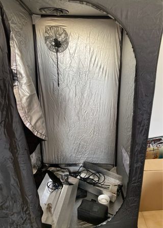 Armario Cultivo Interior Negro