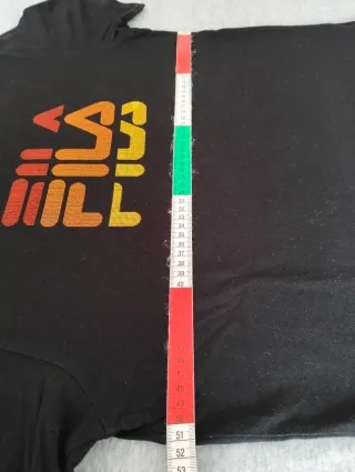 Camiseta Fila Hombre Talla S Negra