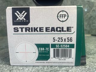 Visor Vortex Strike Eagle 5-25x56 FFP + anillas