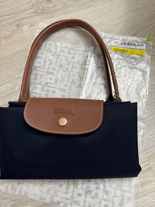 Bolso tote azul marino talla M