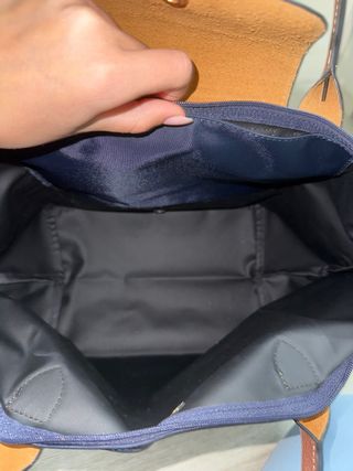 Bolso tote azul marino talla M