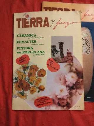 Revistas TIERRA Cerâmica, Esmaltes, Pintura