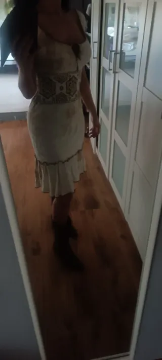 Vestido de verano elástico talla única