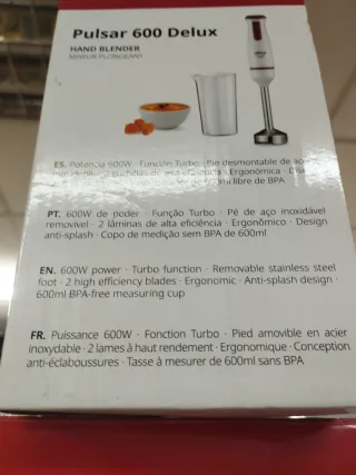 Batidora de mano Ufesa Pulsar 600 Delux