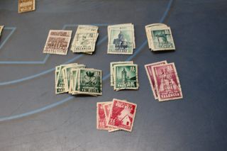 Lote de sellos Plan Sur de Valencia