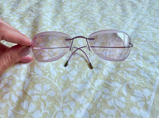 Gafas Silhouette Vintage titanio lilas y moradas