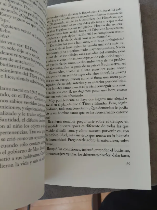 Sobre el tiempo y el agua