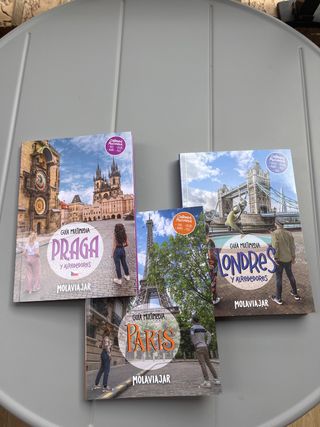 Guias de viaje de MolaViajar Londres-Paris-Praga