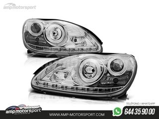 FAROS DELANTEROS LUZ DIURNA LED PARA MERCEDES CLASE S W220