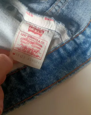 Pantalones Levi's Etiqueta Naranja