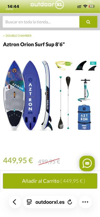 AZTRON Orion Sup/Surf olas tabla