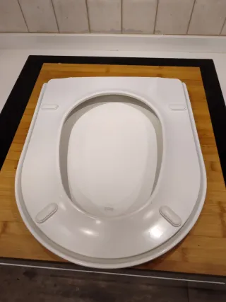 Tapa Asiento Roca Meridian Blanca