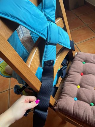 Portabebés Jane azul con smiley