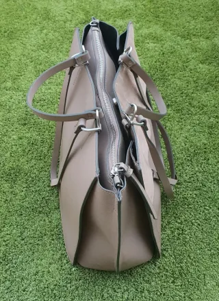 Bolso de mano Parfois Beige/Marrón