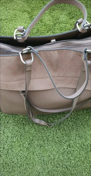 Bolso de mano Parfois Beige/Marrón