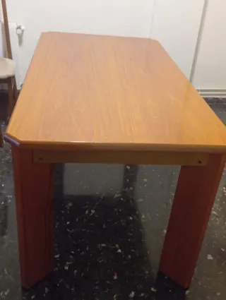 Mesa comedor extensible madera