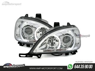 FAROS DELANTEROS LUPA PARA MERCEDES CLASE ML W163