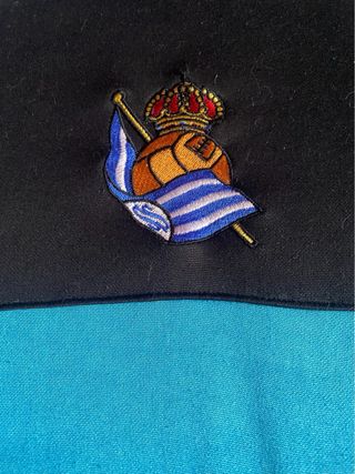 Sudadera Real Sociedad Azul y Negra