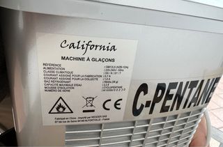 Máquina de Hielo California Compacta