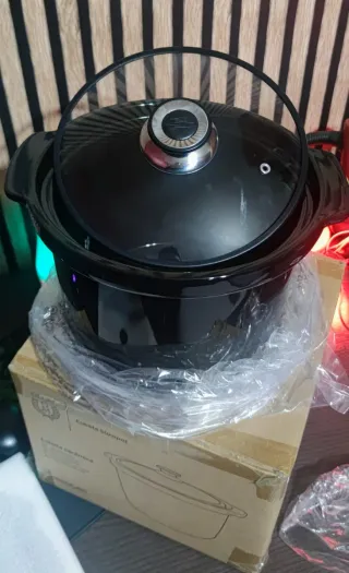 Olla Slowpot Cecotec GM Negra