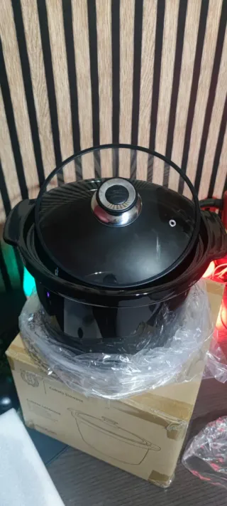 Olla Slowpot Cecotec GM Negra