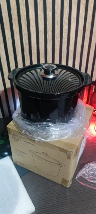 Olla Slowpot Cecotec GM Negra