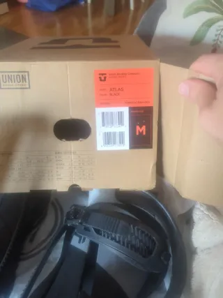 Fijaciones union atlas snow talla m