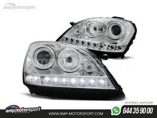 FAROS DELANTEROS LUZ DIURNA LED PARA MERCEDES CLASE ML W164