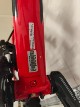 Bicicleta Trek Xcaliber 7 Roja